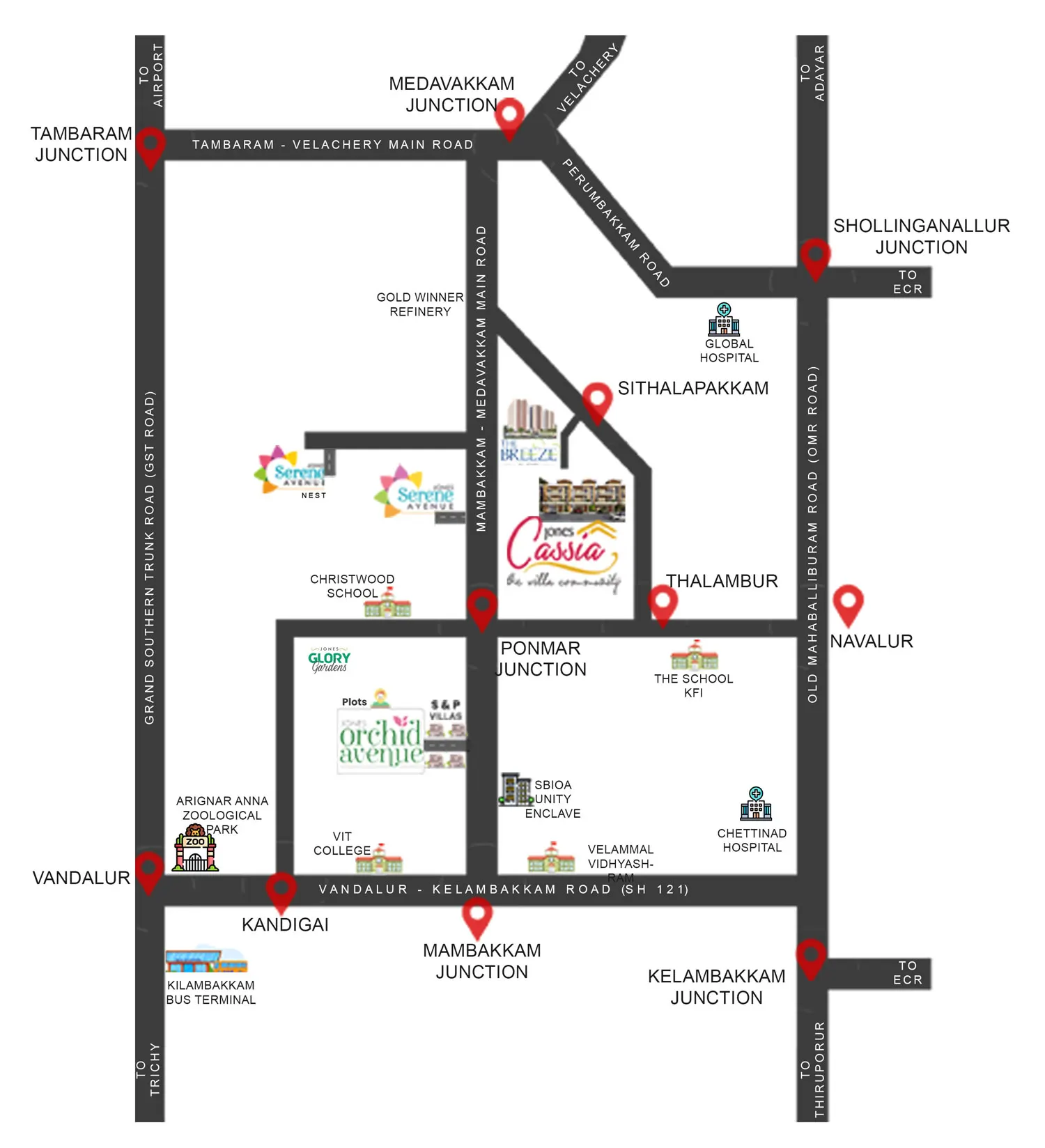 Luxury Villas for Sale in Medavakkam
